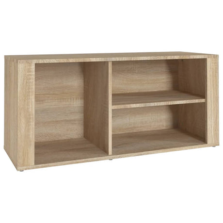 Vidaxl Shoe Cabinet 100x35x45 cm Properted Wood Sonoma Oak Farvet