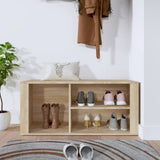 Vidaxl Shoe Cabinet 100x35x45 cm Properted Wood Sonoma Oak Farvet