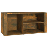 Vidaxl Shoe Cabinet 100x35x45 cm Property Wood Smoked Oak Farvet