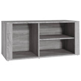 Vidaxl Shoe Cabinet 100x35x45 cm Property Wood Grey Sonoma