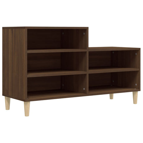 VIDAXX SHOE CABINET 102x36x60 cm færdig træbrun eg farve