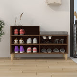 VIDAXX SHOE CABINET 102x36x60 cm færdig træbrun eg farve