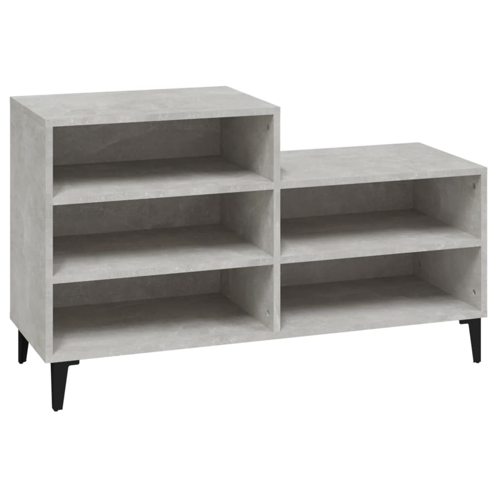 Vidaxl Shoe Cabinet 102x36x60 cm behandlet træbetonpris