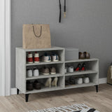Vidaxl Shoe Cabinet 102x36x60 cm behandlet træbetonpris