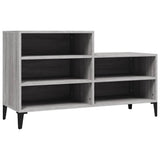 Vidaxl Shoe Cabinet 102x36x60 cm konstrueret træ sonoma grå