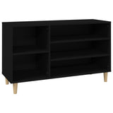Vidaxl Shoe Cabinet 102x36x60 cm Property Wood Black