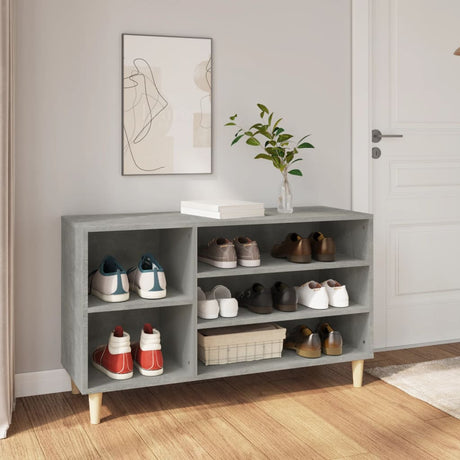 Vidaxl Shoe Cabinet 102x36x60 cm behandlet træbetonpris