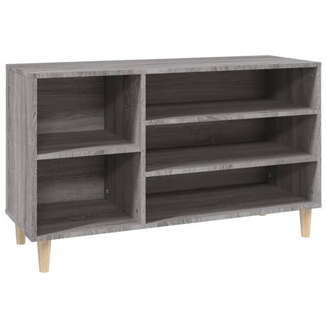 Vidaxl Shoe Cabinet 102x36x60 cm Property Wood Sonoma Gray