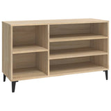 Vidaxl Shoe Cabinet 102x36x60 cm Property Wood Sonoma Oak Farvet