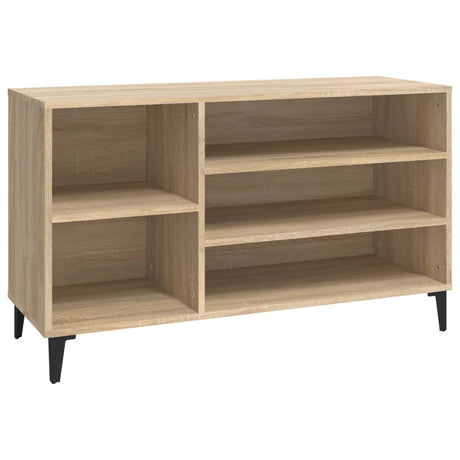 Vidaxl Shoe Cabinet 102x36x60 cm Property Wood Sonoma Oak Farvet