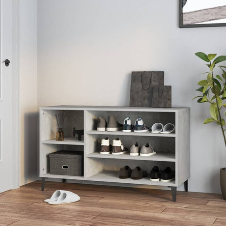 Vidaxl Shoe Cabinet 102x36x60 cm behandlet træbetonpris
