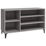 Vidaxl Shoe Cabinet 102x36x60 cm Property Wood Sonoma Gray