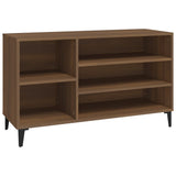 Vidaxl Shoe Cabinet 102x36x60 cm Property Wood Brown Oak Color