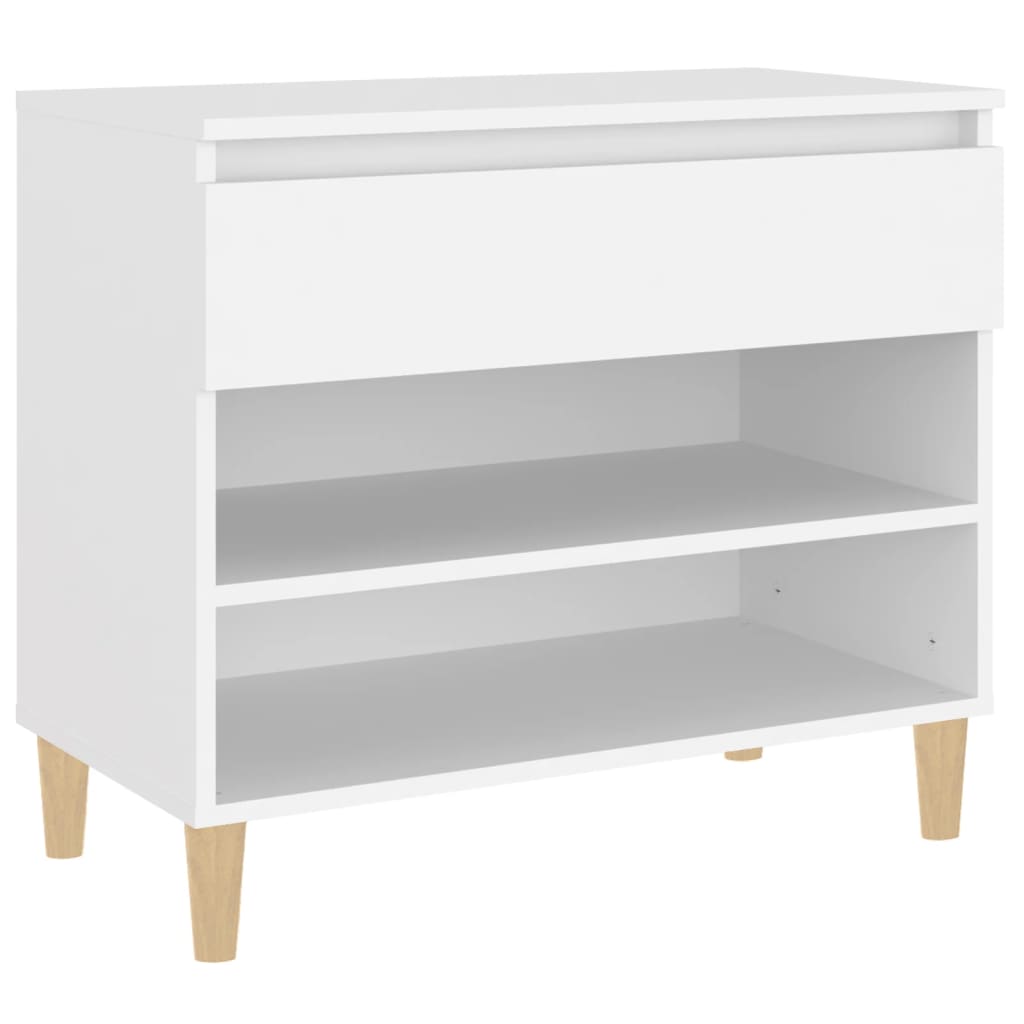 Vidaxl Shoe Cabinet 70x36x60 cm Property Wood White