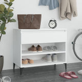 Vidaxl Shoe Cabinet 70x36x60 cm Property Wood White