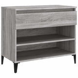 Vidaxl Shoe Cabinet 70x36x60 cm Property Wood Sonoma Gray