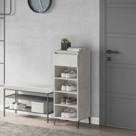 Vidaxl Shoe Cabinet 40x36x105 cm redigeret træbetonpris