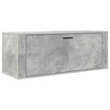 Vidaxl Wall Shoe Cabinet 100x35x38 cm forarbejdet træbetonpris