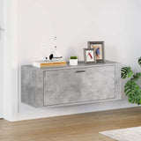 Vidaxl Wall Shoe Cabinet 100x35x38 cm forarbejdet træbetonpris