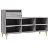 VidaXL skoskab 102x36x60 cm konstrueret træ sonoma grå