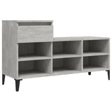 Vidaxl Shoe Cabinet 102x36x60 cm behandlet træbetonpris