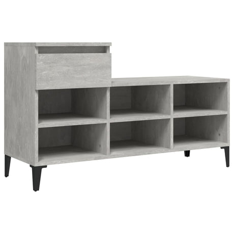 Vidaxl Shoe Cabinet 102x36x60 cm behandlet træbetonpris