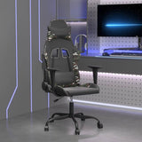 Vidaxl gamestoel kunstleer zwart en camouflage