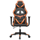 Vidaxl gamestoel kunstleer zwart en oranje