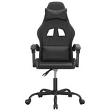 Vidaxl gamestoel kunstleer zwart