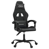 Vidaxl gamestoel kunstleer zwart