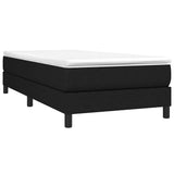 Vidaxl boxspring bed 80x200 cm stof zwart