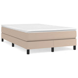 Vidaxl boxspring bed kunstleer cappuccinokleurig 120x200 cm