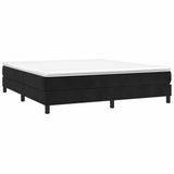 Vidaxl boxspring bed 180x200 cm fluweel zwart