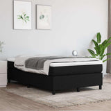 Vidaxl boxspring bed 120x200 cm stof zwart