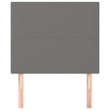 Vidaxl hoofdbord donkergrijs 80x5x118 128 cm stof