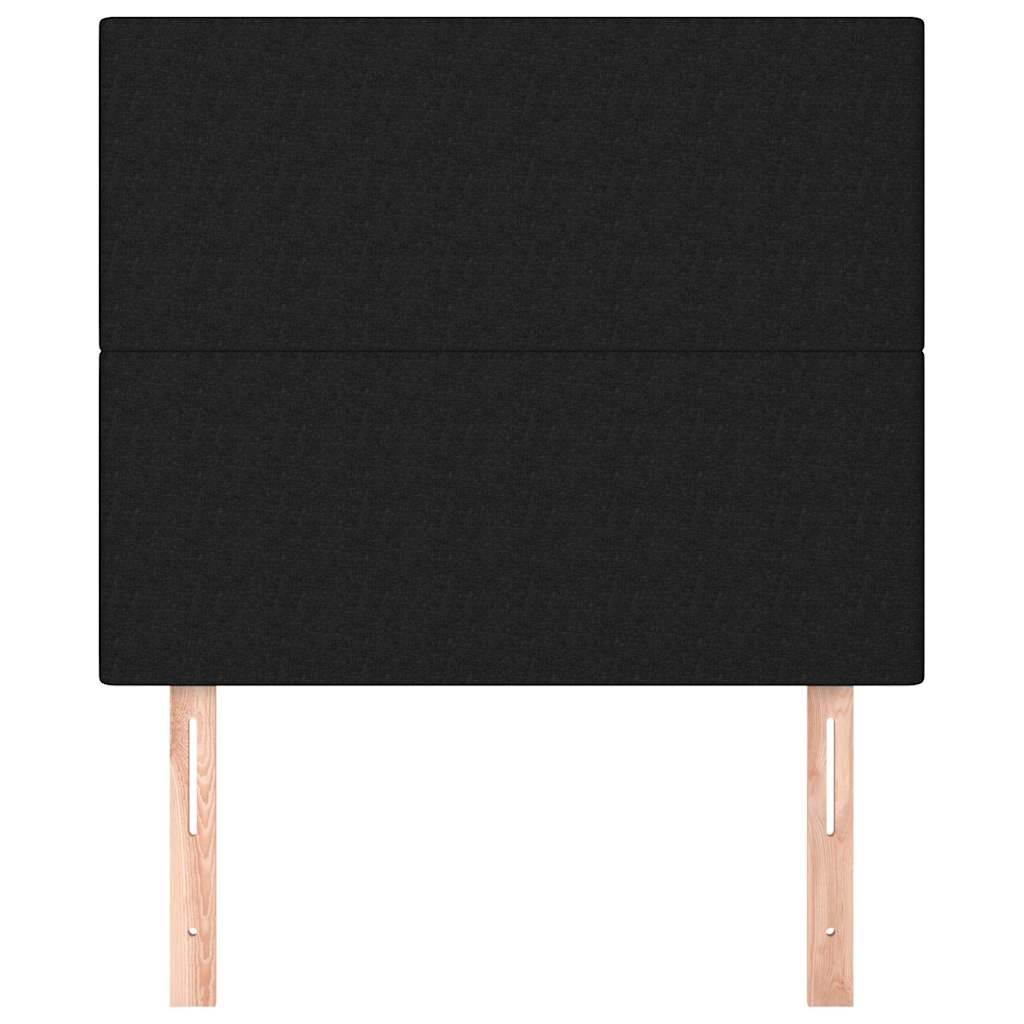 Vidaxl hoofdbord zwart 80x5x118 128 cm stof