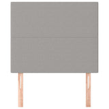 Vidaxl hoofdbord lichtgrijs 100x5x118 128 cm stof