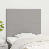 Vidaxl hoofdbord lichtgrijs 100x5x118 128 cm stof