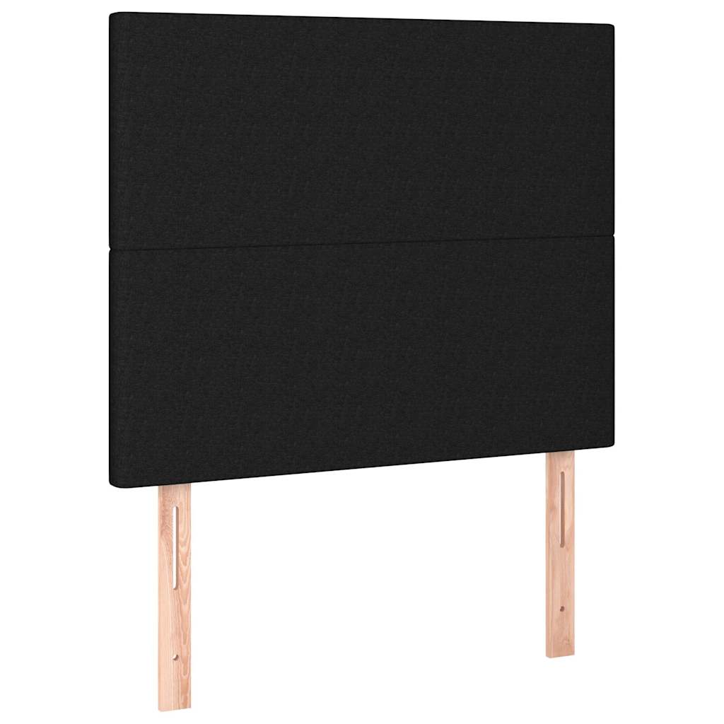 Vidaxl hoofdbord zwart 100x5x118 128 cm stof
