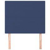 Vidaxl hoofdbord blauw 100x5x118 128 cm stof