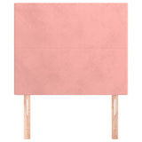Vidaxl hoofdbord roze 80x5x118 128 cm fluweel