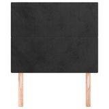 Vidaxl hoofdbord zwart 100x5x118 128 cm fluweel