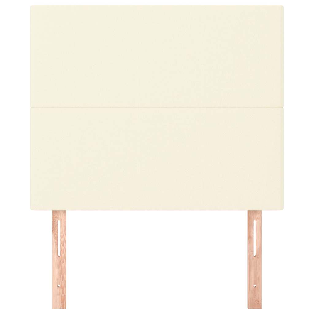 Vidaxl hoofdbord crème 80x5x118 128 cm kunstleer