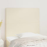 Vidaxl hoofdbord crème 80x5x118 128 cm kunstleer