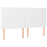 Vidaxl hoofdbord wit 200x5x118 128 cm kunstleer