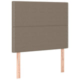 Vidaxl hoofdbord taupe 100x5x118 128 cm stof