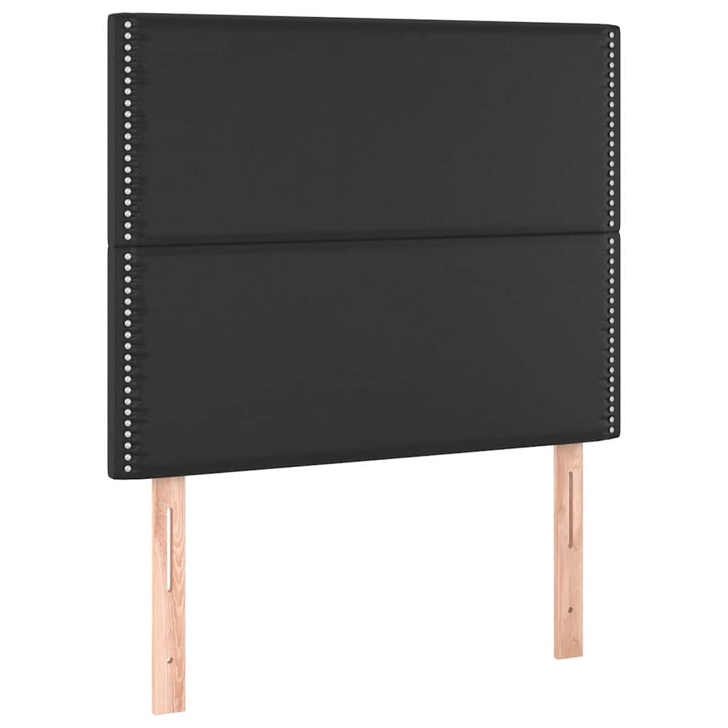 Vidaxl hoofdbord zwart 90x5x118 128 cm kunstleer