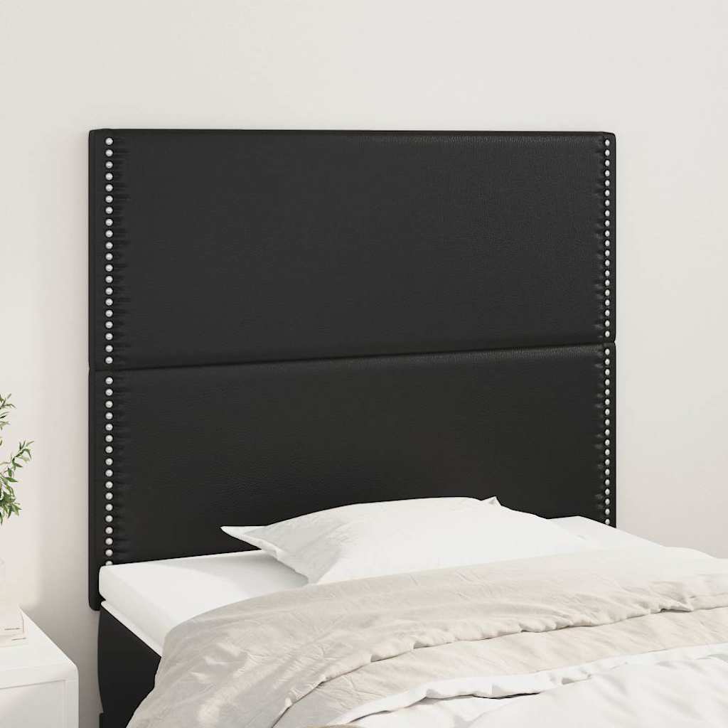 Vidaxl hoofdbord zwart 90x5x118 128 cm kunstleer