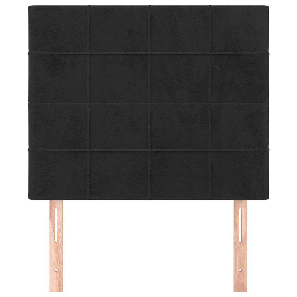 Vidaxl hoofdbord zwart 90x5x118 128 cm fluweel