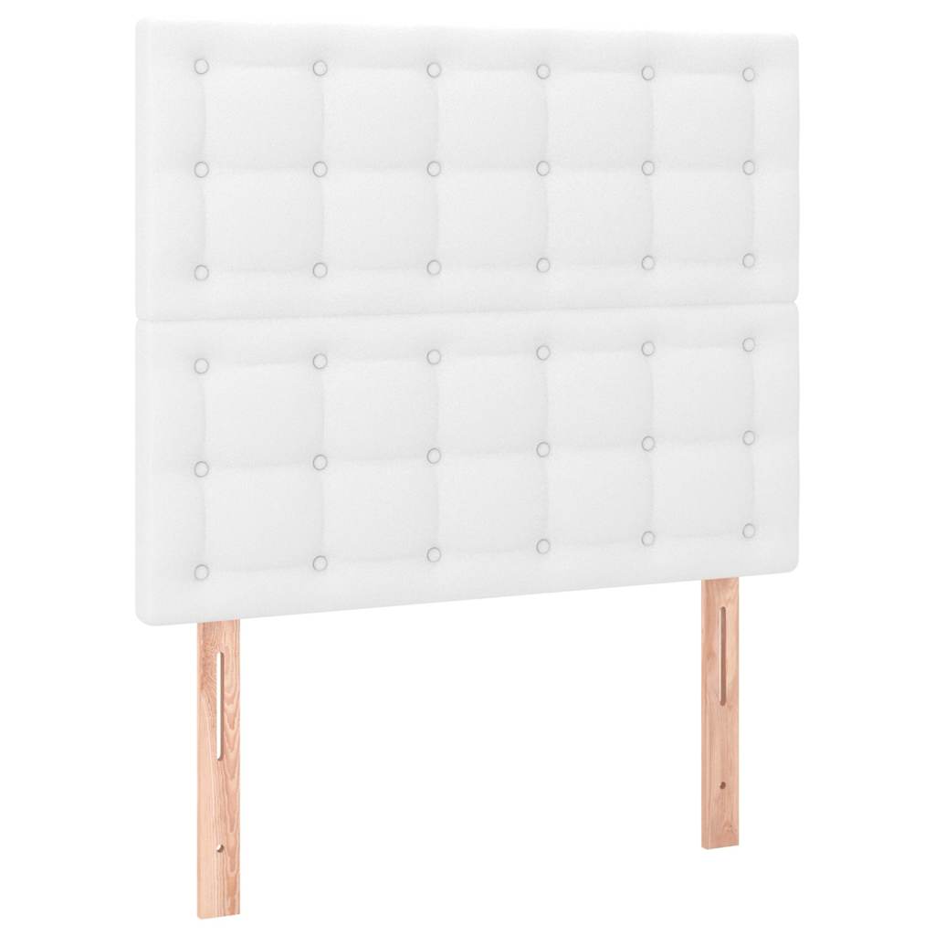 Vidaxl hoofdbord wit 80x5x118 128 cm kunstleer